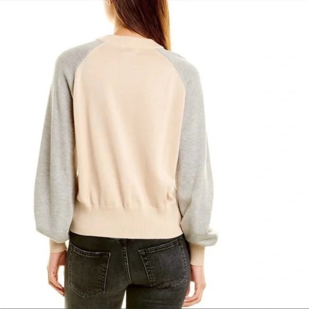 Monrow x Revolve Colorblock Sweater - Picture 2 of 5
